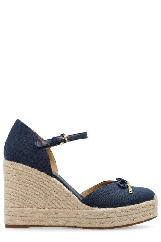 Michael Michael Kors Nori Bow Detailed Wedge Espadrilles