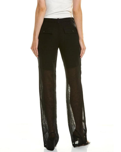 Michael Kors Gauze Linen Utility Pant