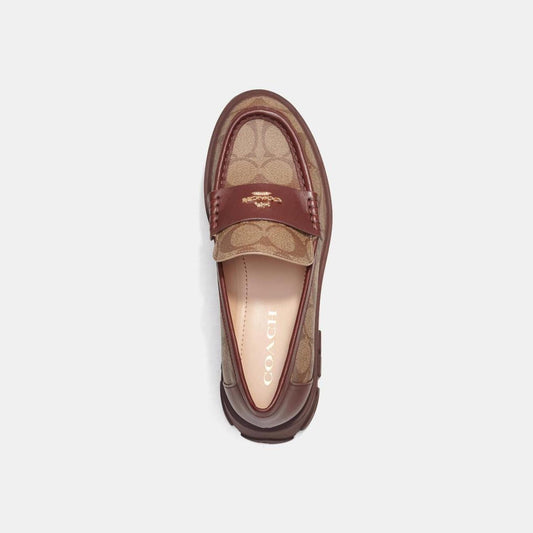 Coach Outlet Ruthie Loafer In Signature Canvas