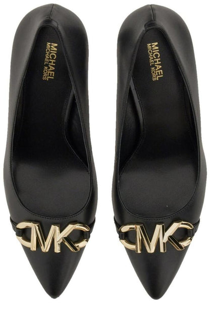 Michael Michael Kors Logo Plaque Pumps