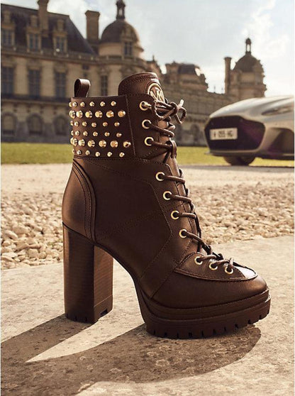 Yvonne Studded Leather Boot