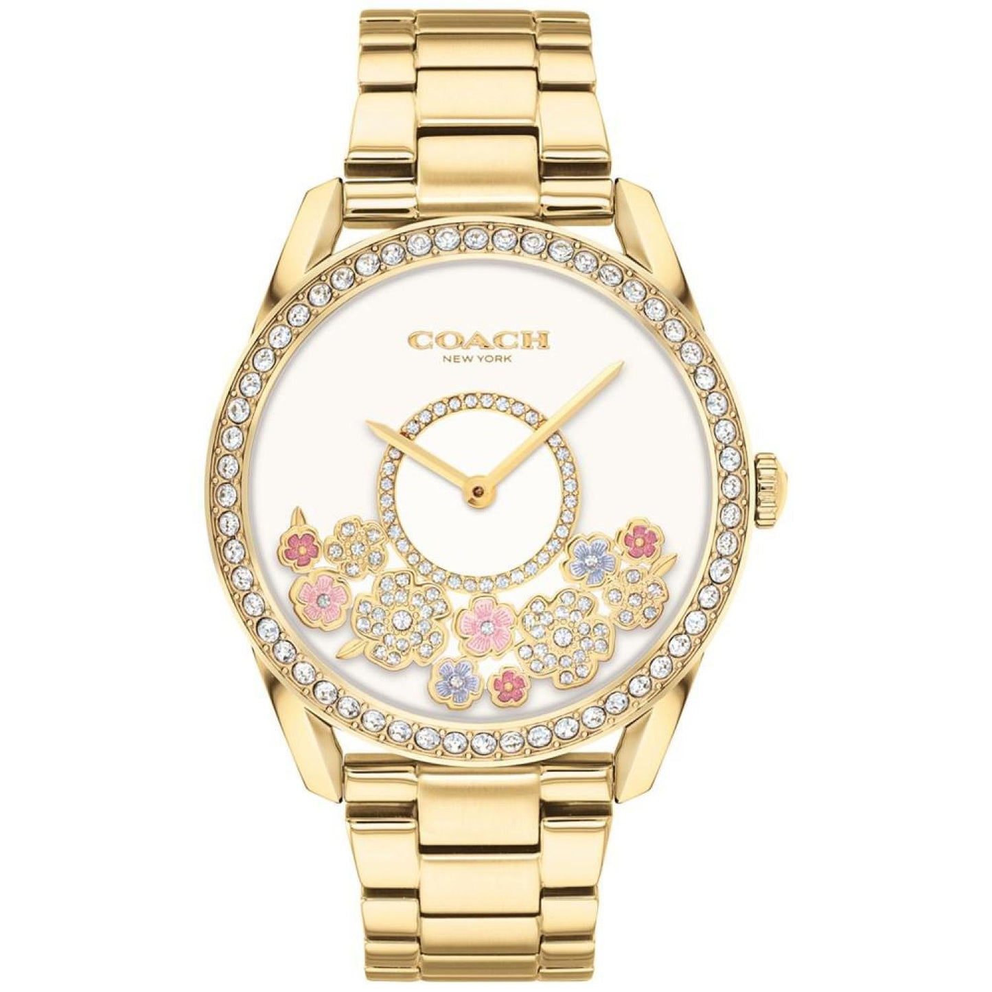 Women's Preston Gold-Tone Bracelet Tea Rose Watch 36mm