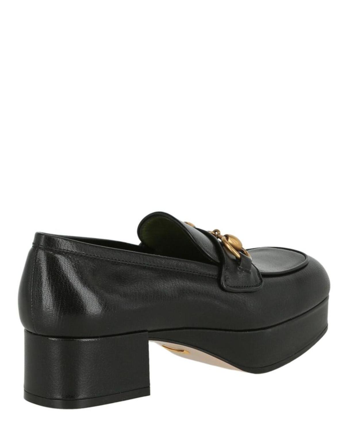 Houdan Leather Platform Loafer