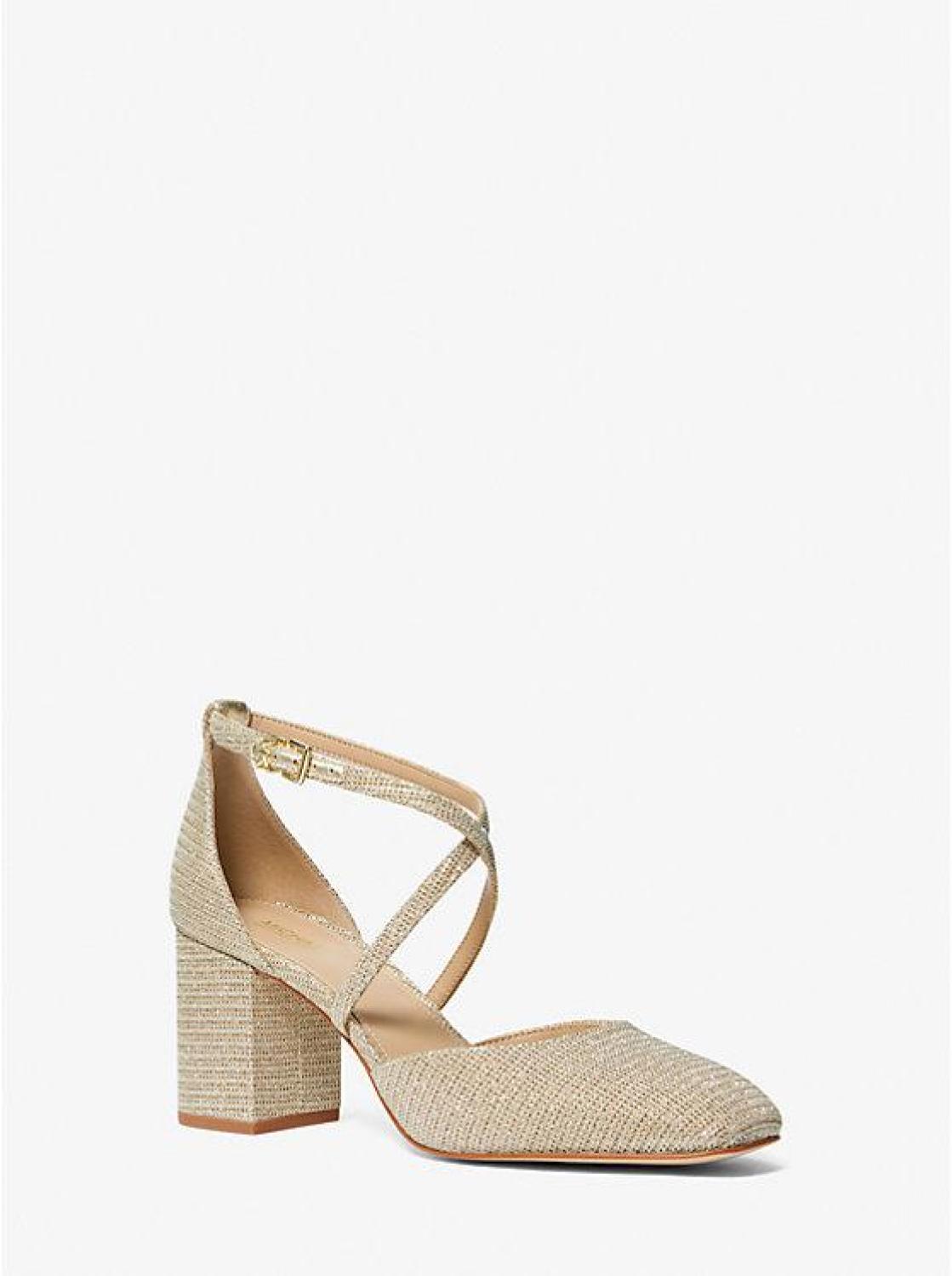 Giada Glitter Chain-Mesh Pump