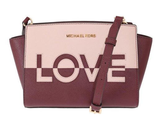 Michael Kors SELMA Leather Shoulder Women's Bag