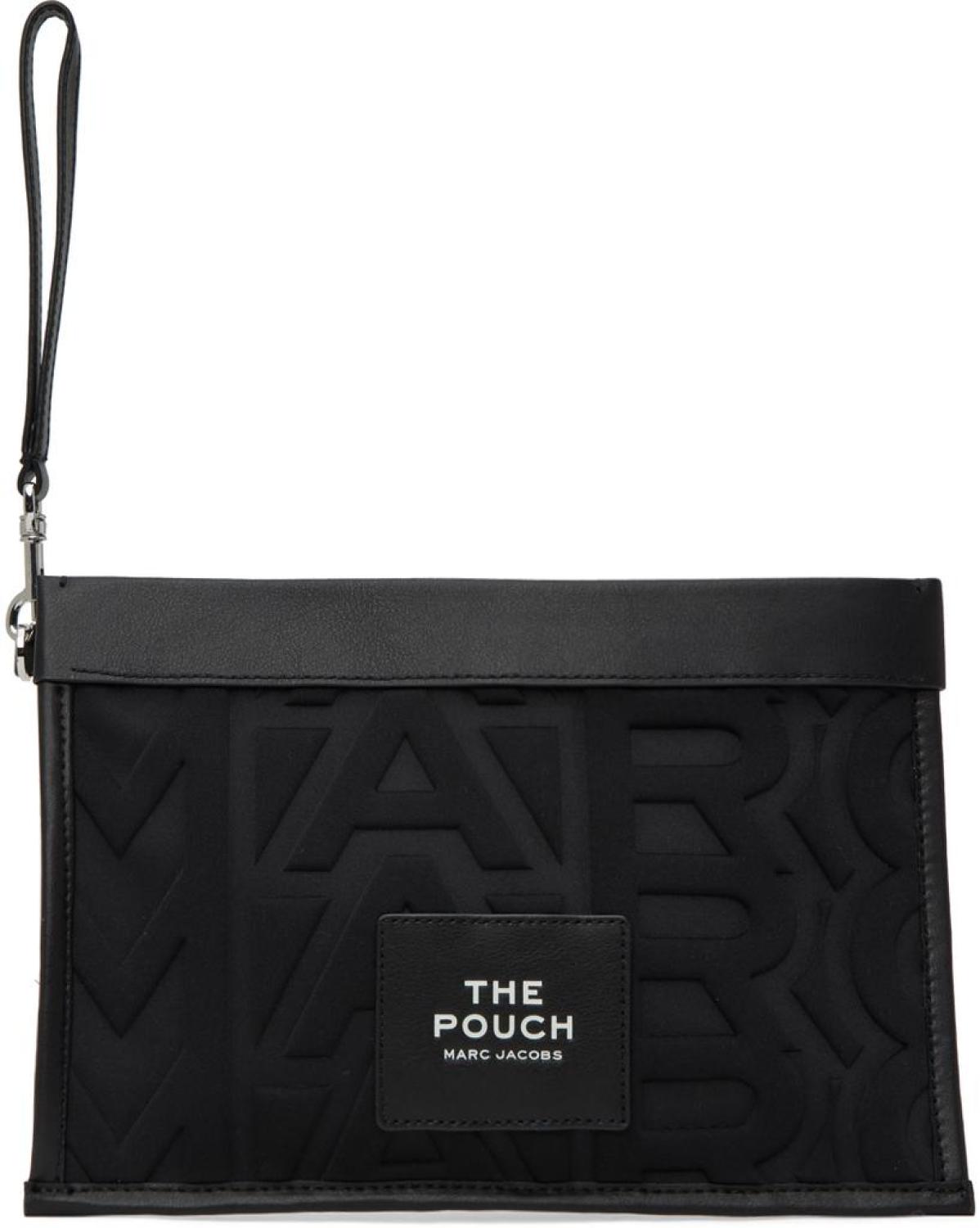 Black 'The Monogram' Pouch