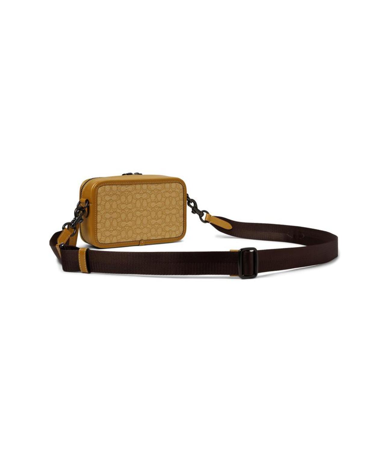 Charter Slim Crossbody in Micro Signature Jacquard