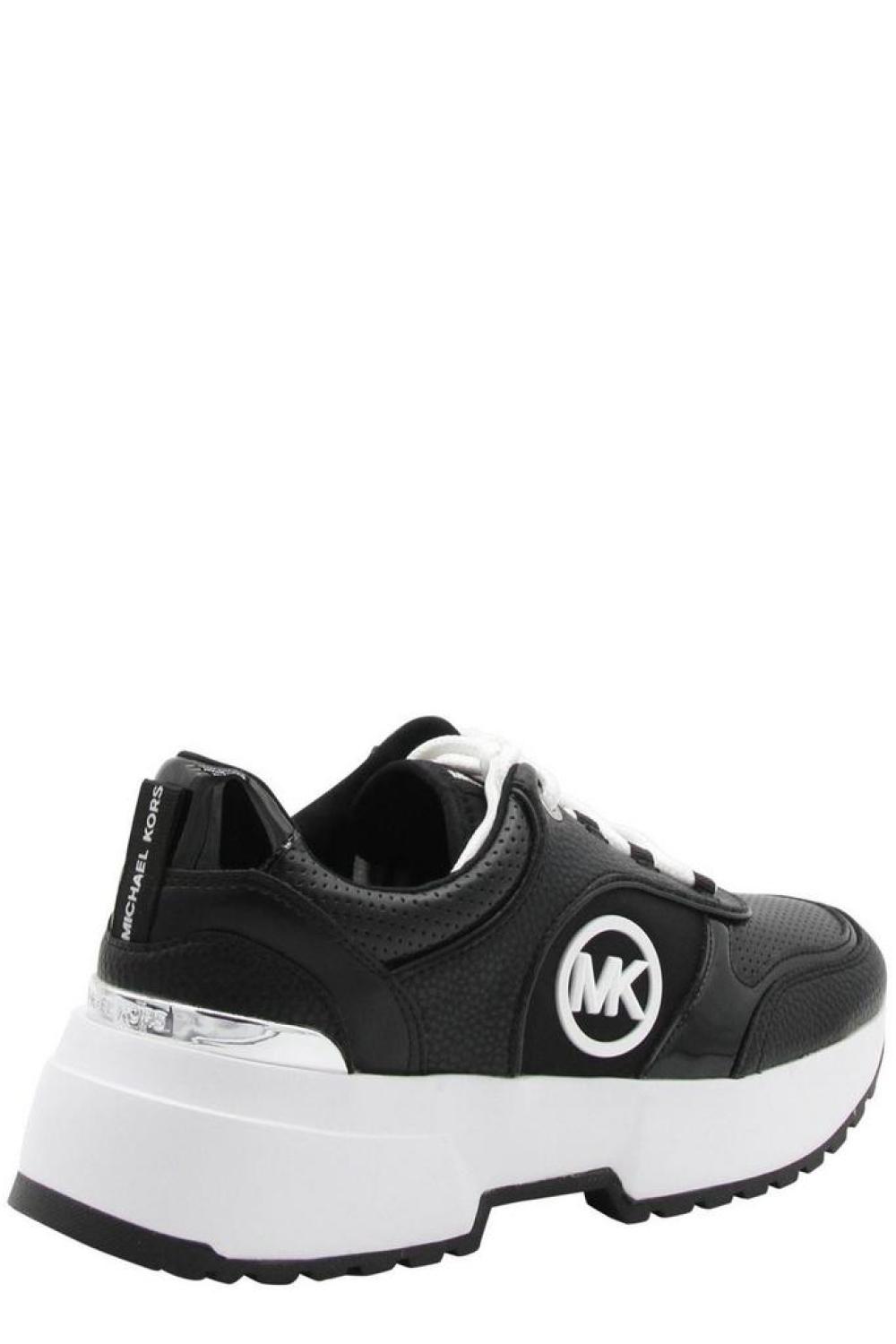 Michael Michael Kors Percy Logo Patch Low-Top Sneakers