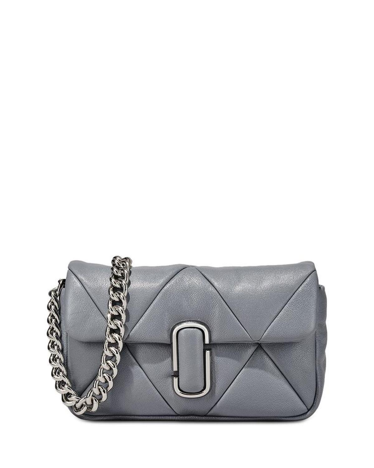 The Puffy Diamond Quilted J Marc Shoulder Bag