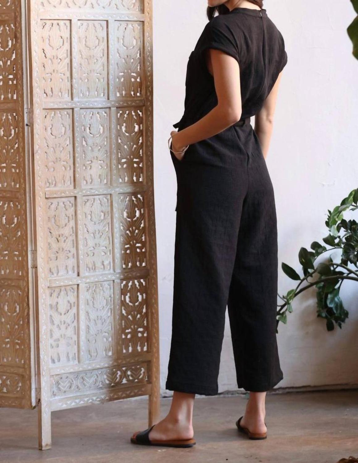 Noah Jumpsuit In Black