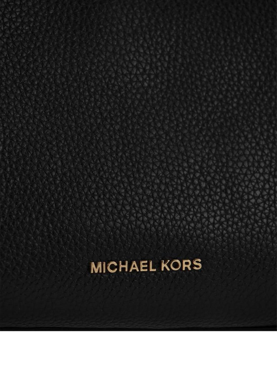 Michael Michael Kors Logo Printed Zipped Shoulder Bag