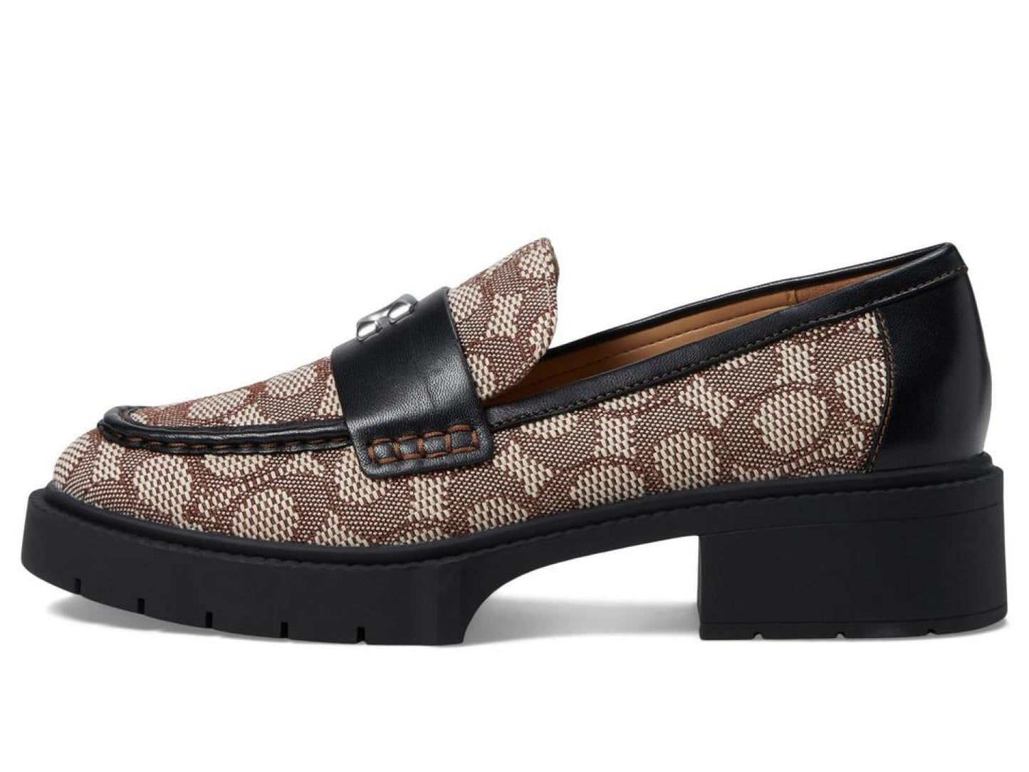 Leah Textile Jacquard Loafer