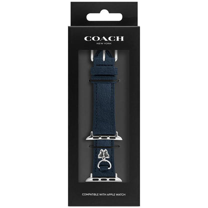 Navy Leather Apple Watch Band 38/41mm