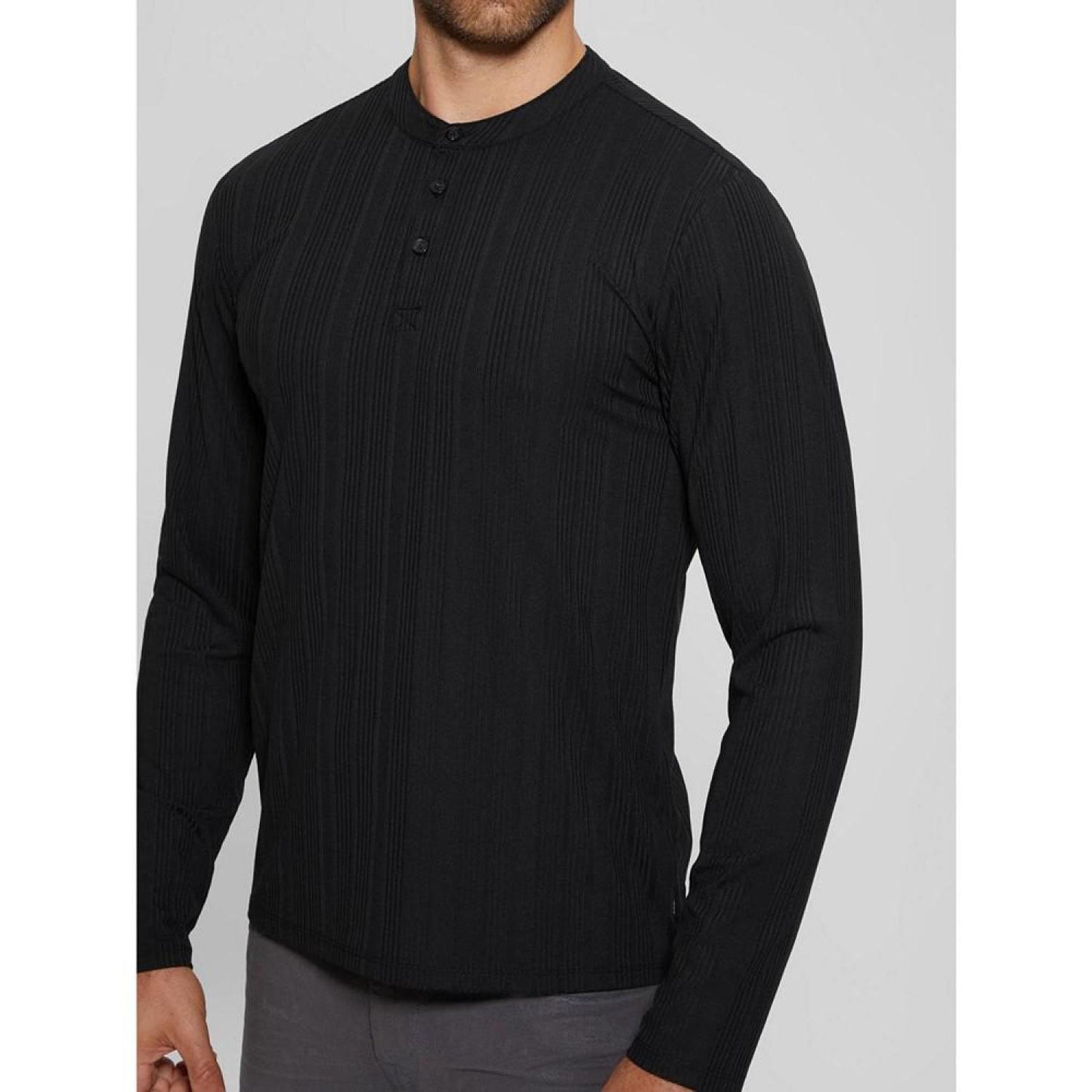 Men's Brentwood Rib Knit Henley T-shirt