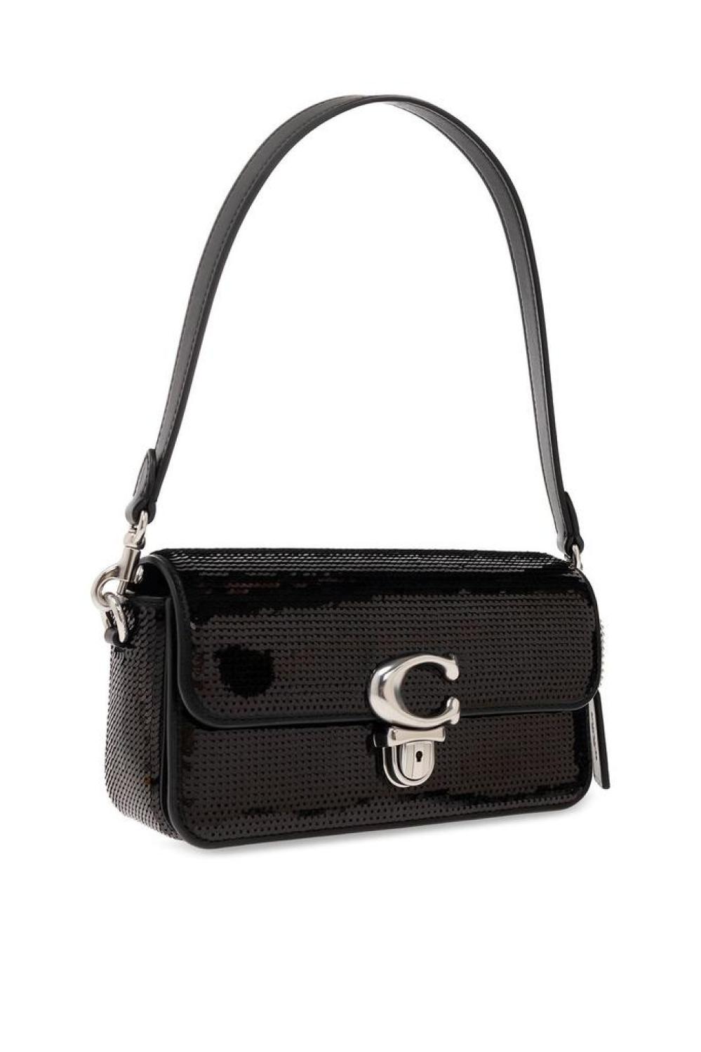 Coach Studio Baguette Sequinned Shoulder Bag