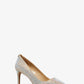 Alina Flex Crystal Embellished Glitter Chain-Mesh Pump