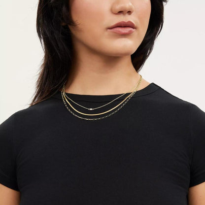 Coach Outlet Delicate Layered Chain Necklace