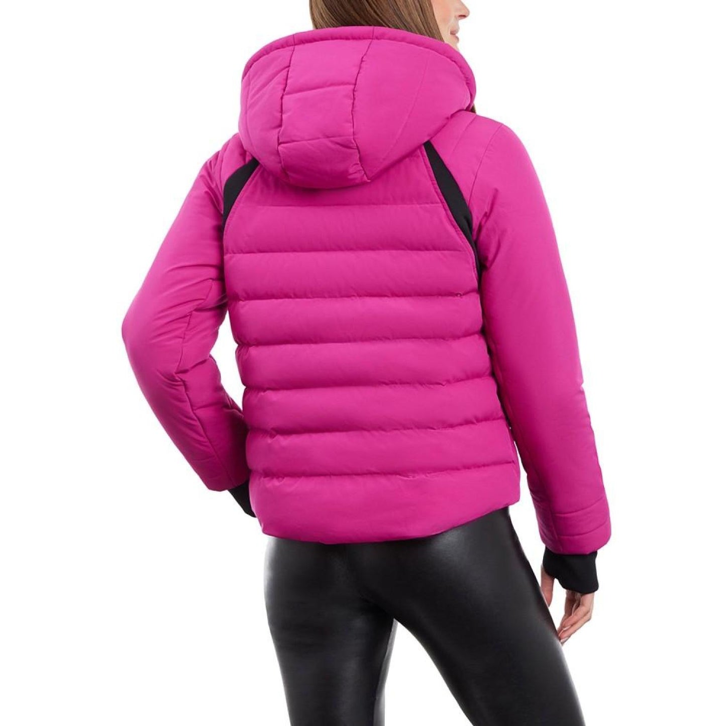 Women's Logo Hooded Puffer Coat