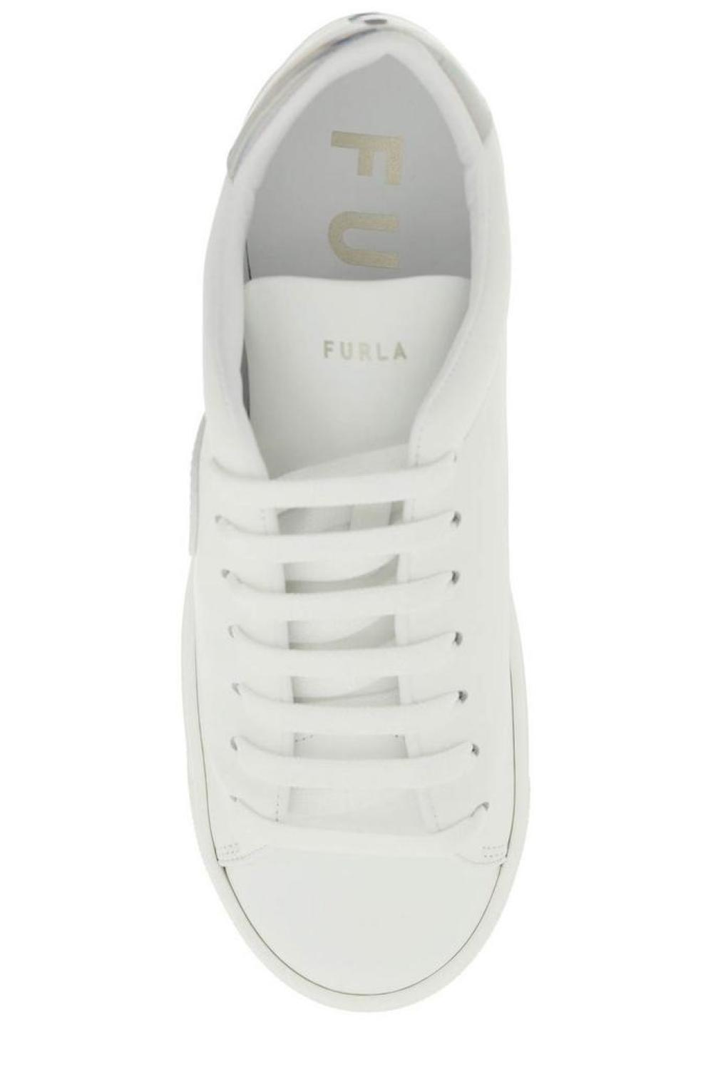 Furla Joy Lace-Up Sneakers