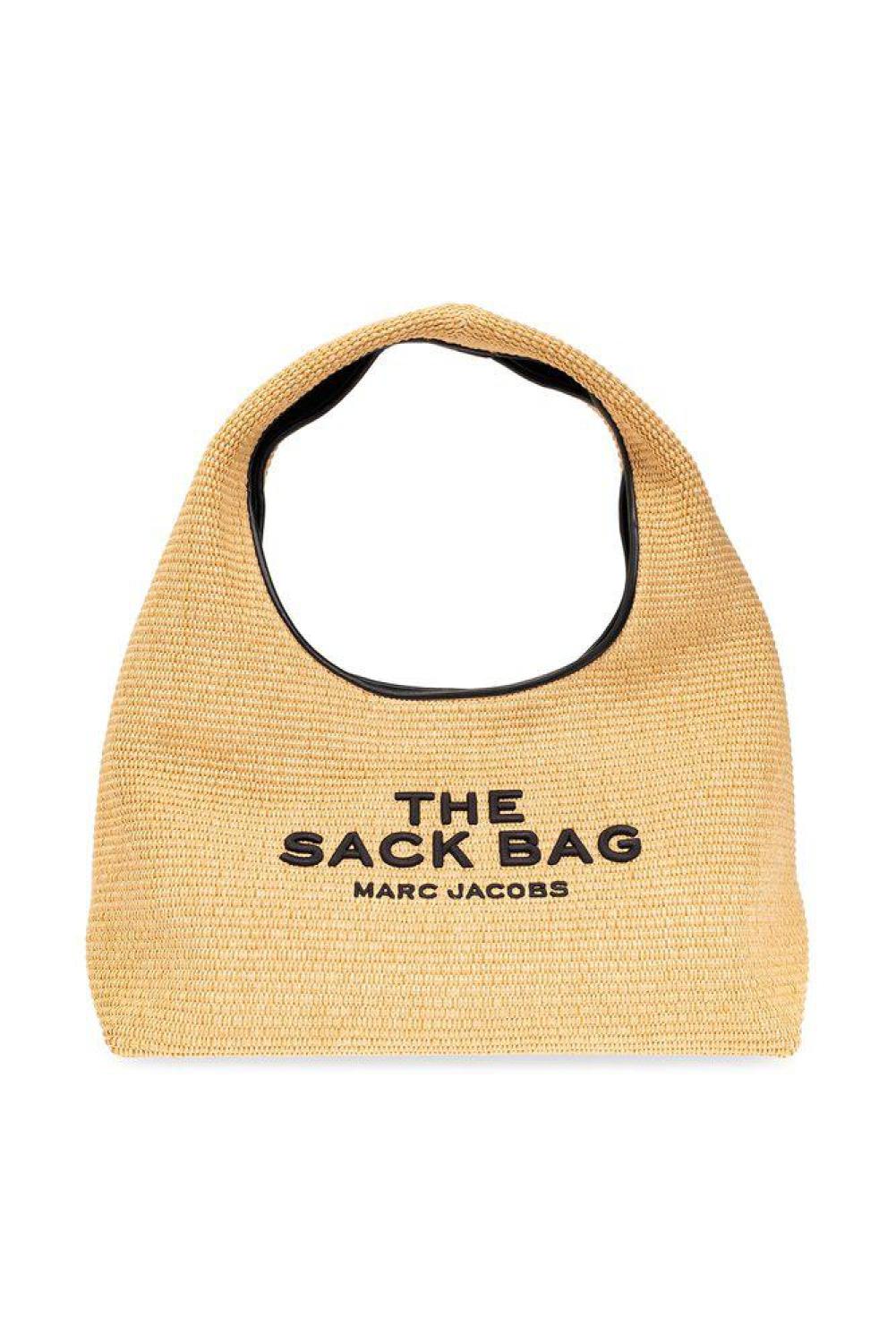 Marc Jacobs The Sack Logo Embroidered Shoulder Bag