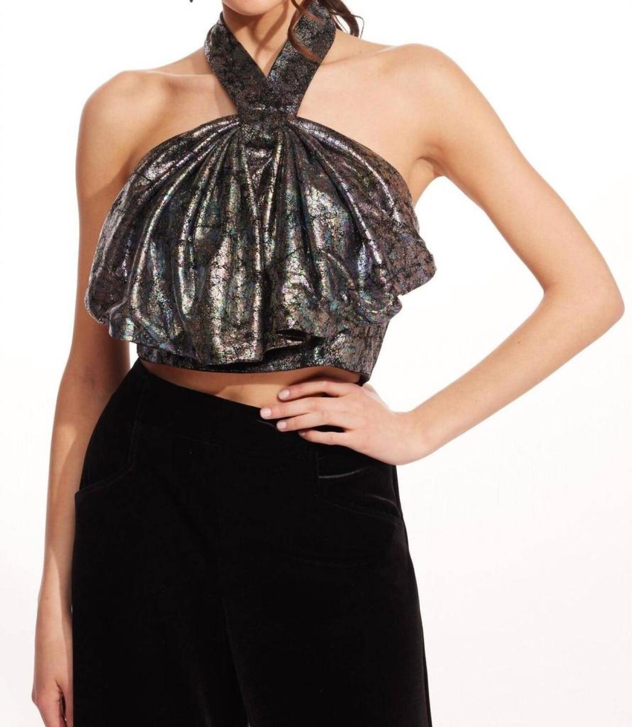 Ryder Bow Top In Pyrite