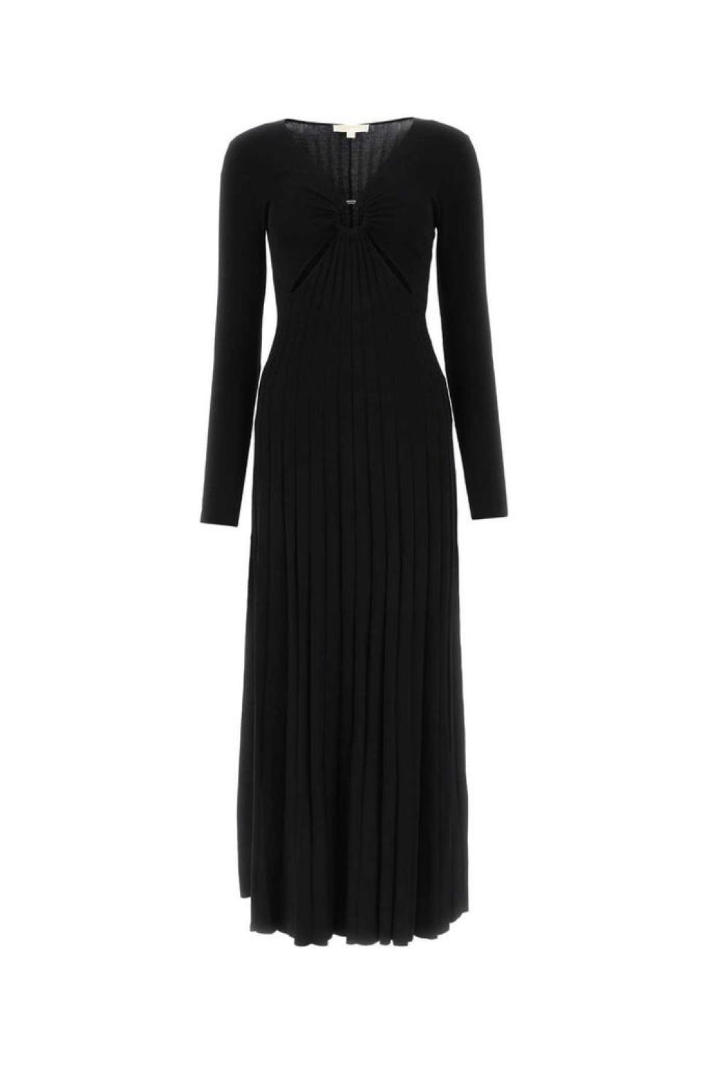 Michael Michael Kors Stretch Knit Ring Maxi Dress