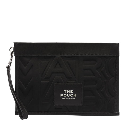 Marc Jacobs Logo-Patch Zipped Clutch Bag