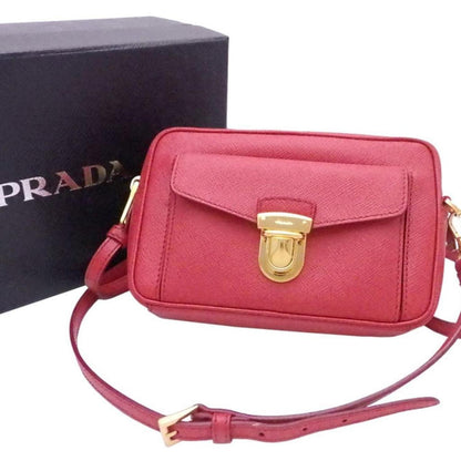 Prada Leather Shoulder Bag (Pre-Owned)