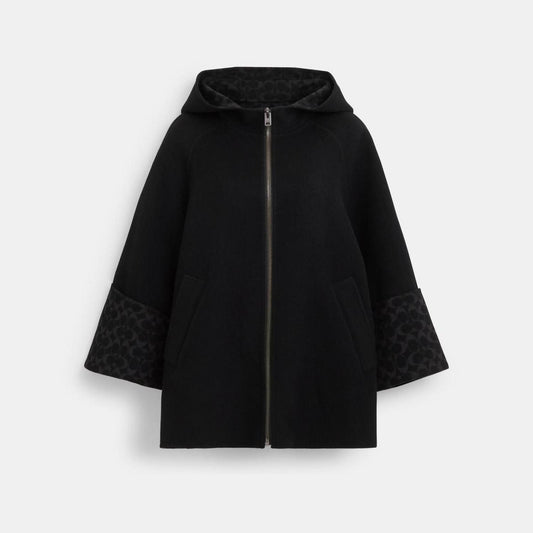 Coach Outlet Wool Cape