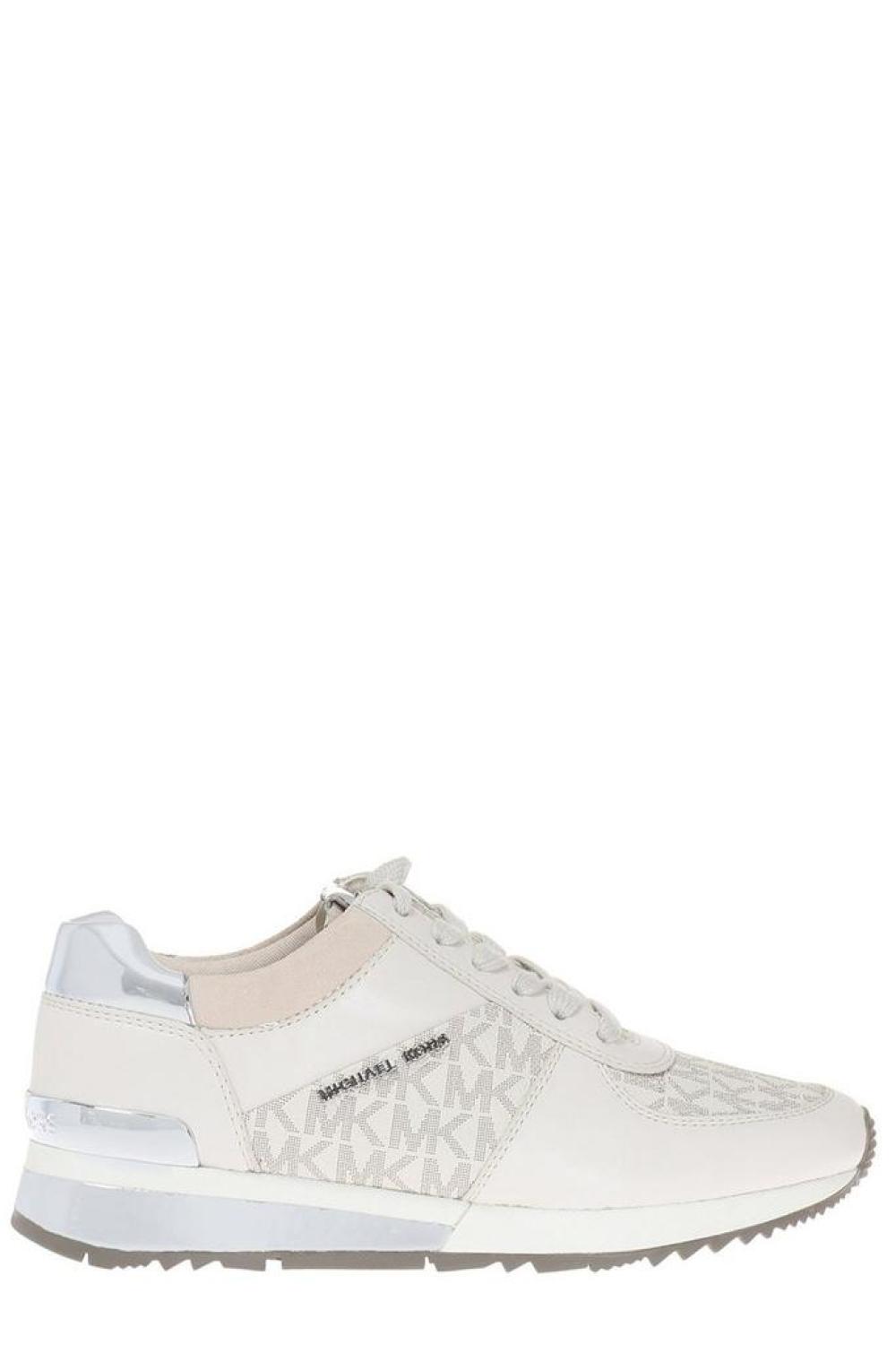 Michael Michael Kors Monogram Patterned Lace-Up Sneakers