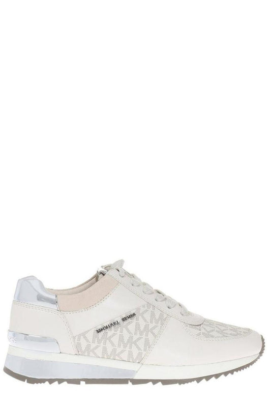 Michael Michael Kors Monogram Patterned Lace-Up Sneakers