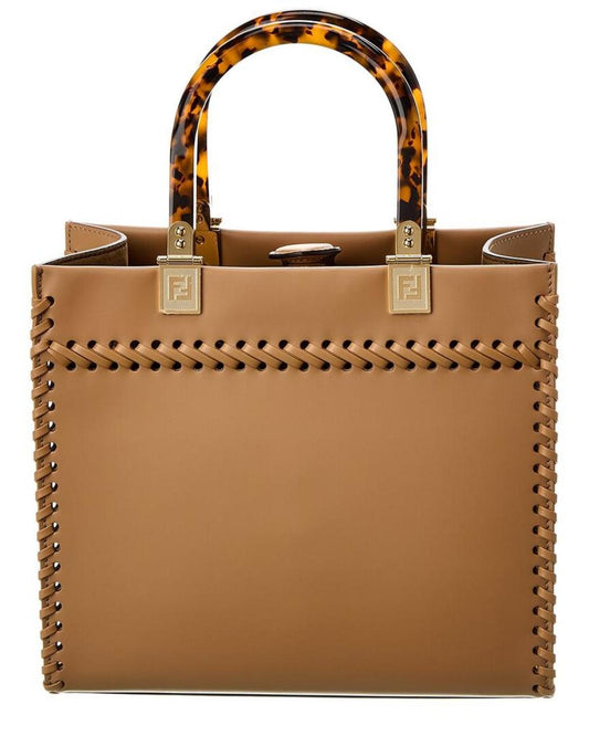 FENDI Sunshine Small Leather Tote