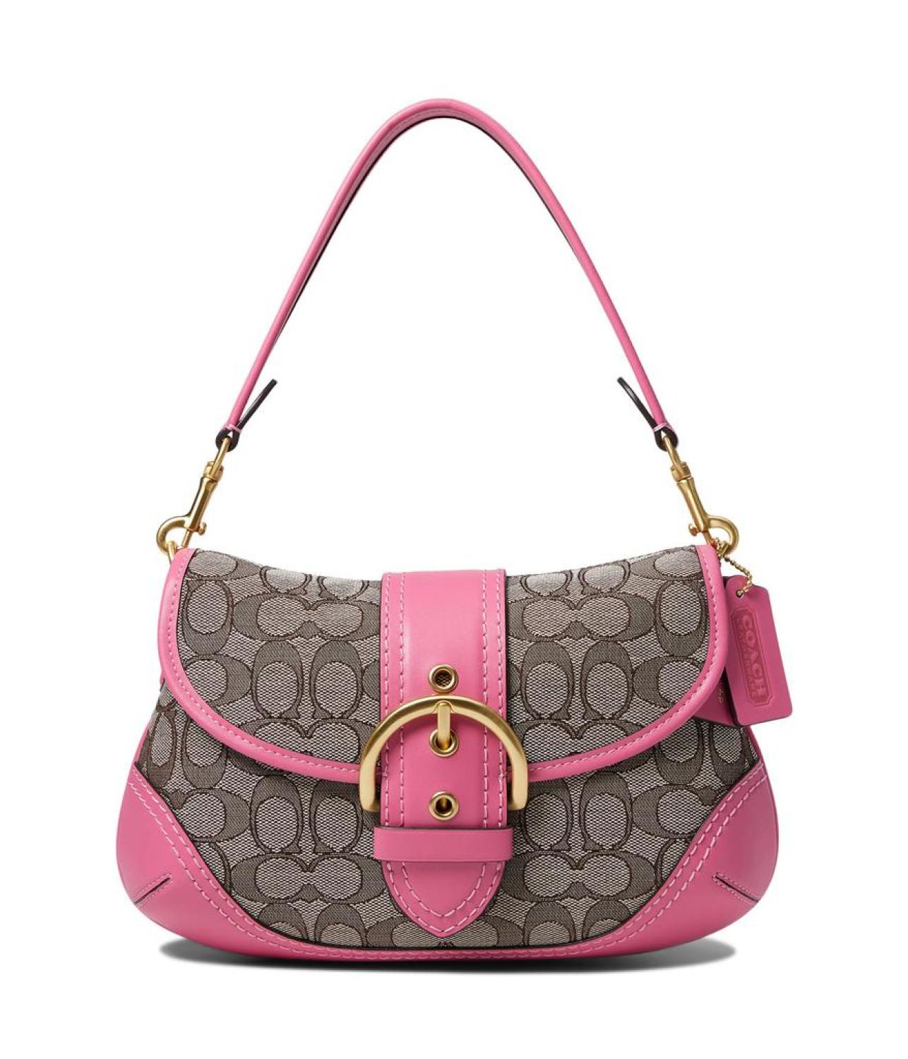 Signature Jacquard Soho Bag