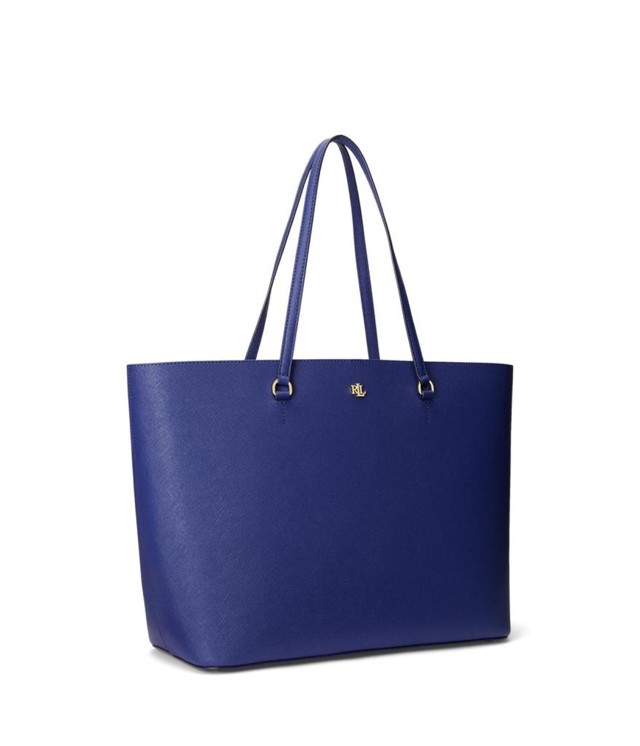 Crosshatch Leather Large Karly Tote