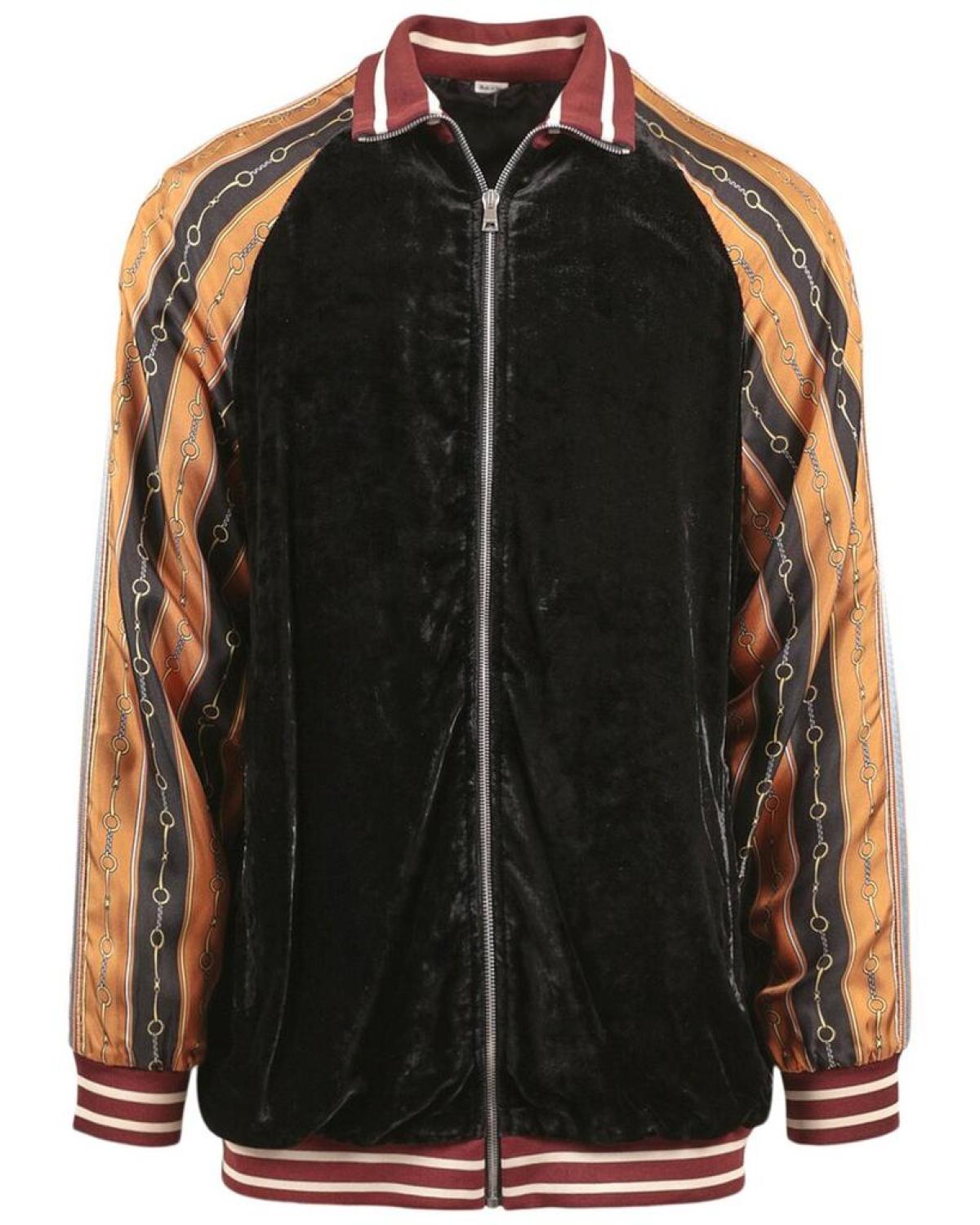 Gucci Silk-Trim Jacket