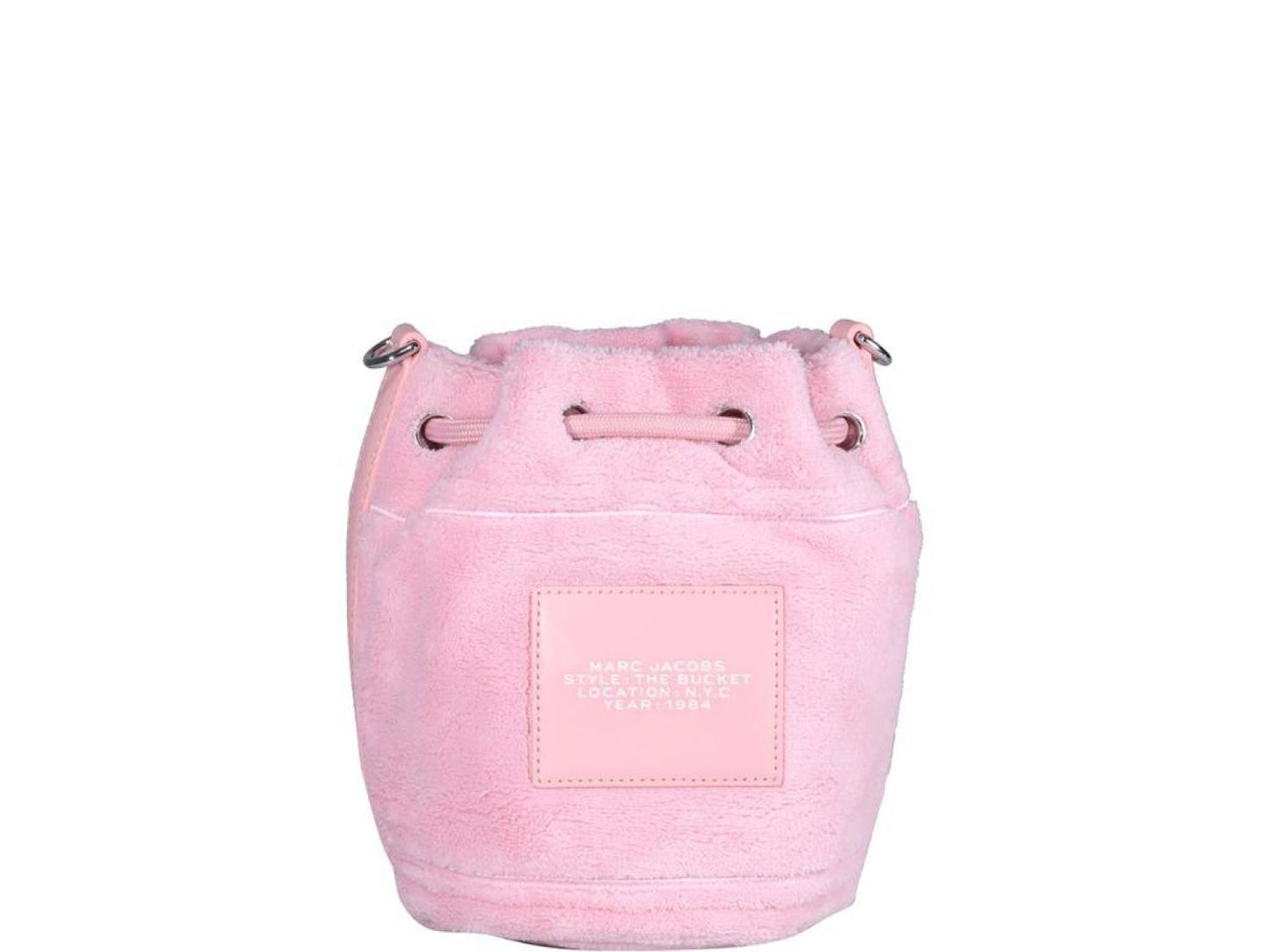 Marc Jacobs Teddy Flocked Logo Crossbody Bag