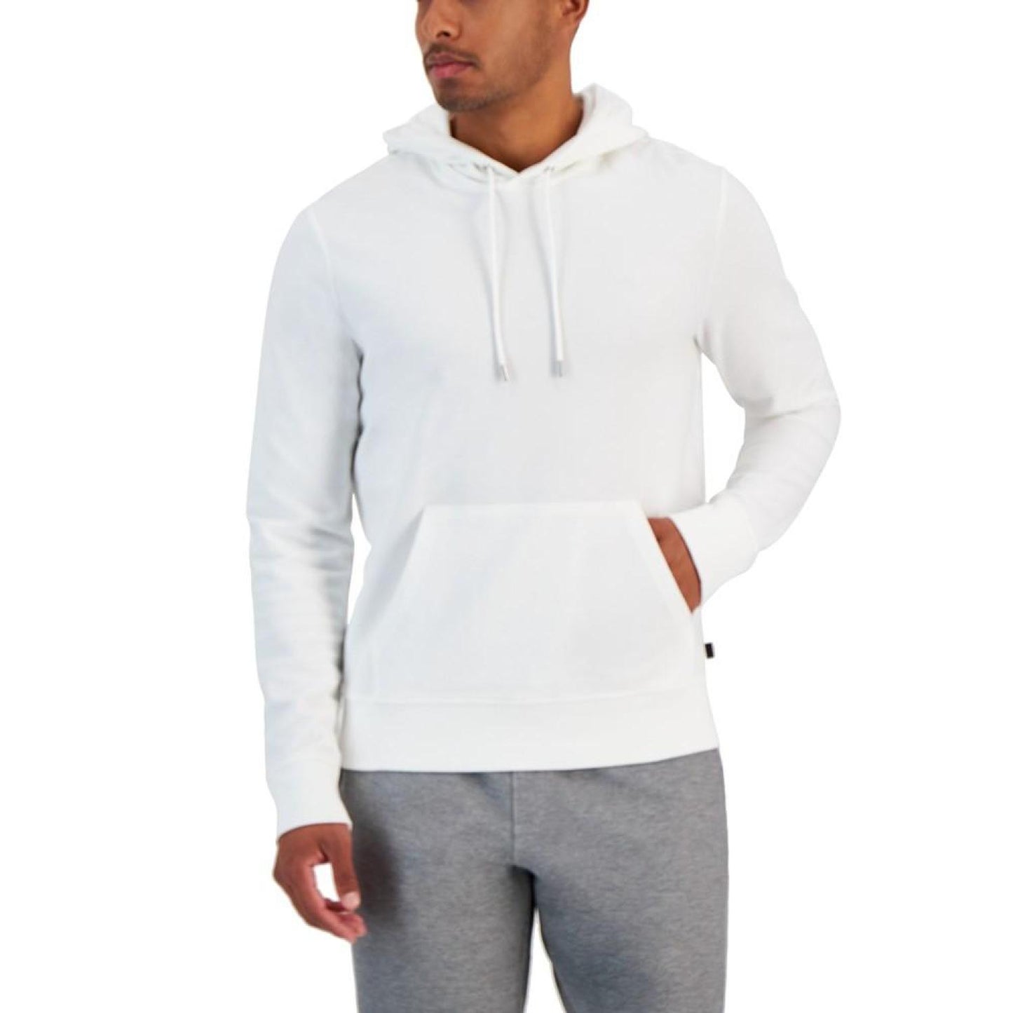 Men's Modern-Fit Double-Knit Piqué Hoodie