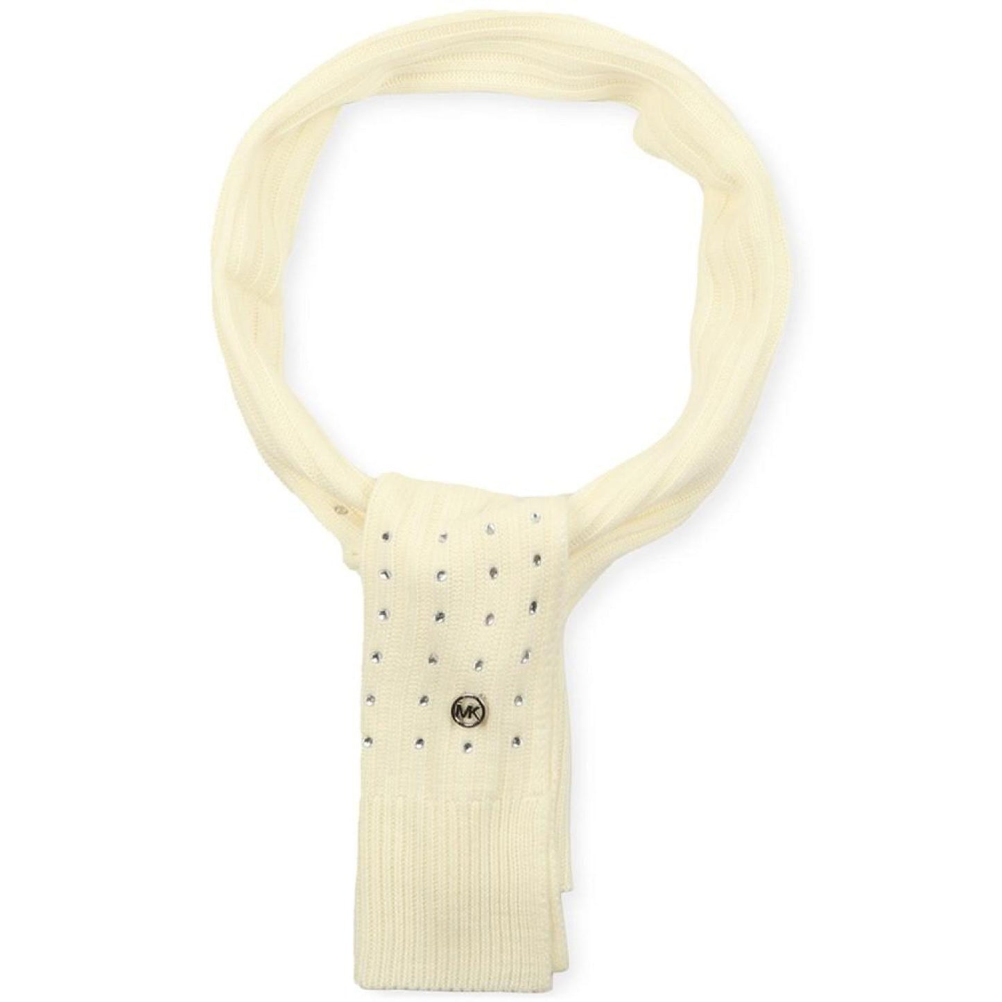 Women's Ribbed Embellished Scarf