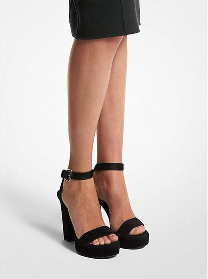 Anabelle Suede Platform Sandal