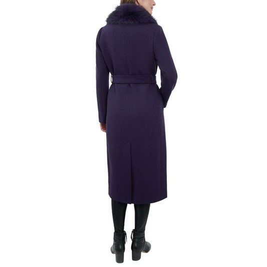 Women's Wool Blend Belted Coat