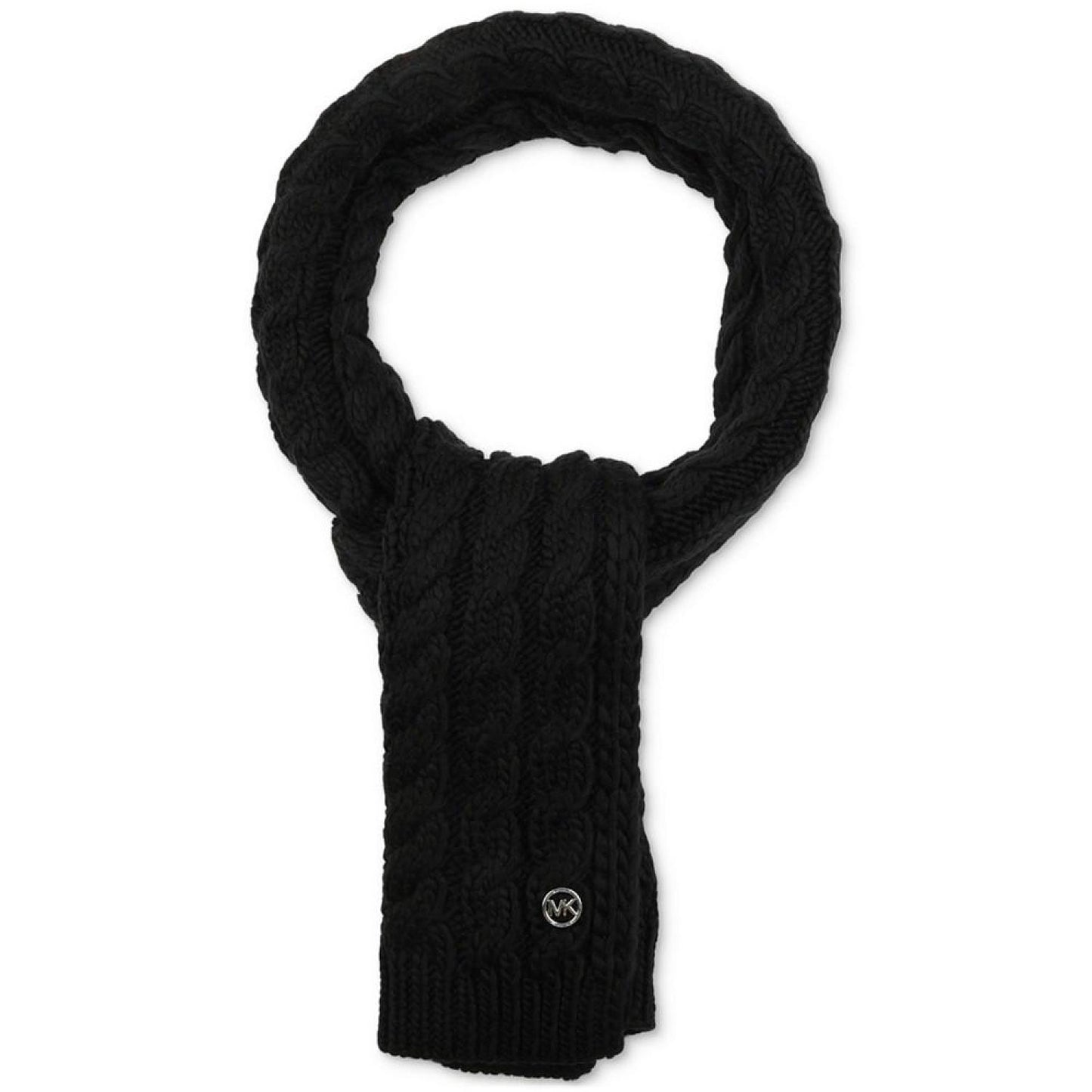 Women's Moving Cables Knit Scarf