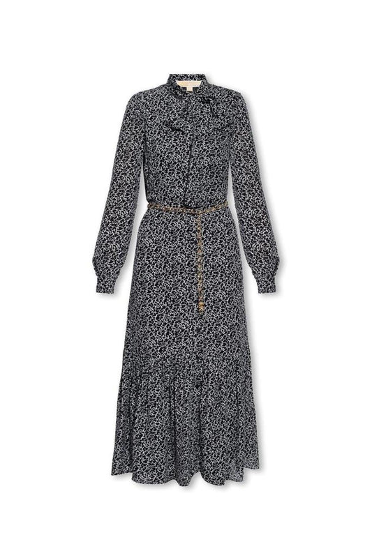 Michael Michael Kors Patterned Midi Dress