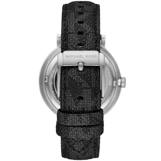 Men's Irving Black Polyvinyl Chloride Strap Watch 42mm