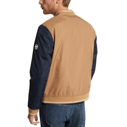 Men's Colorblocked Baseball Jacket