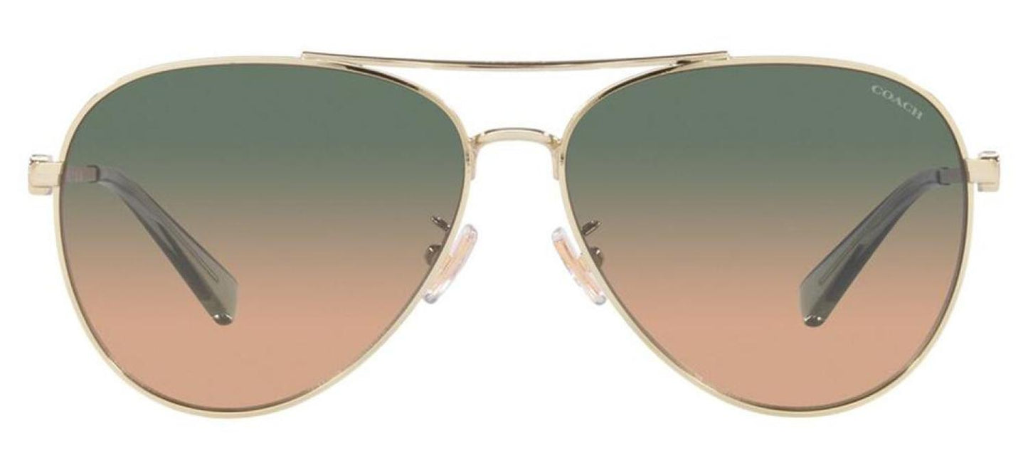 Coach 0HC7140 900513 Aviator Sunglasses