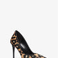 Keke Leopard Print Calf Hair Pump