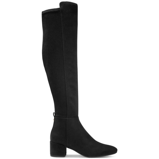 Women's Braden Zip Up Suede Knee High Boots