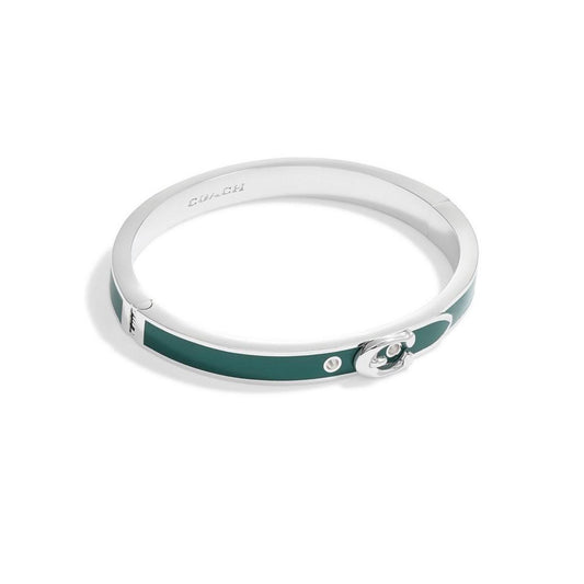 Women's Signature C Buckle Bangle Bracelet