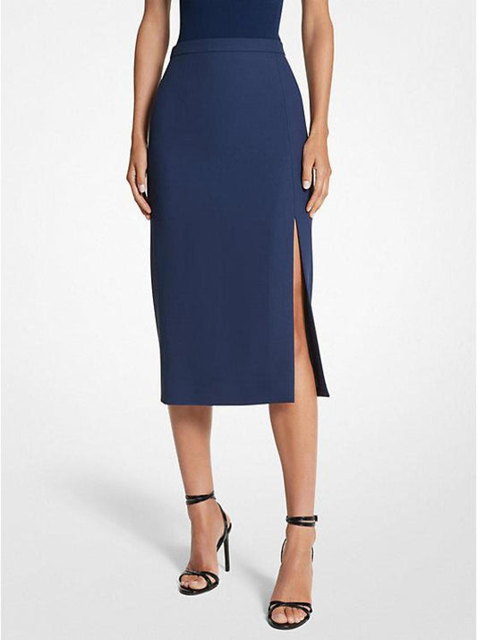 Double Crepe Sablé Pencil Skirt