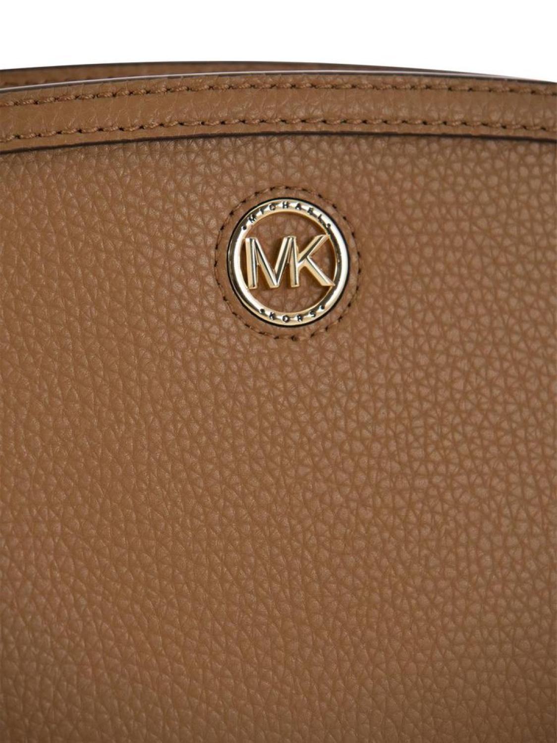 Michael Michael Kors Logo Plaque Zipped Crossbody Bag